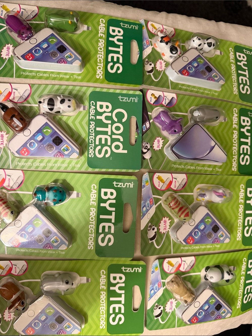 2 packs of Tzumi - Bytes Connector Plug Protector - 4 total
